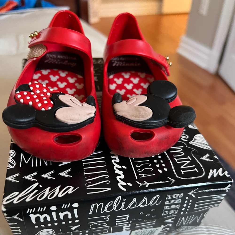 Mini Melissa Disney shoes Mickey Minnie